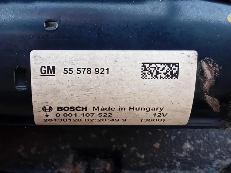 Motore Completo A14XER 101 CV 74 KW Opel Astra J 2012