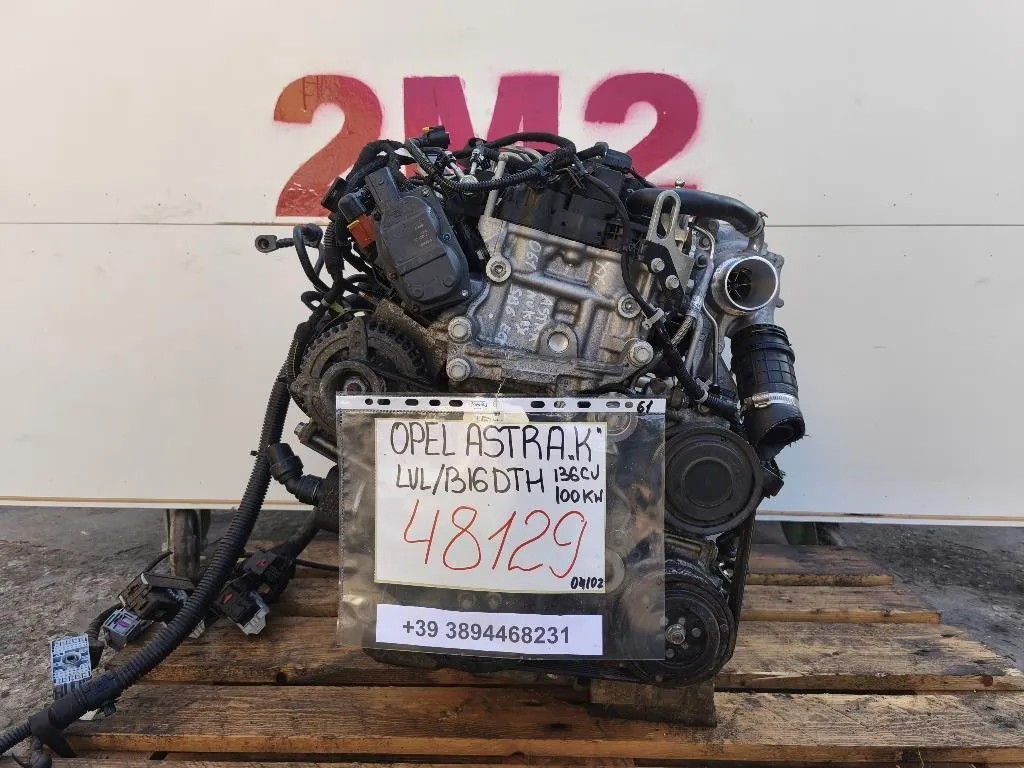 Motore Completo LVLB16DTH 136 CV 100 KW Opel Astra K 2016