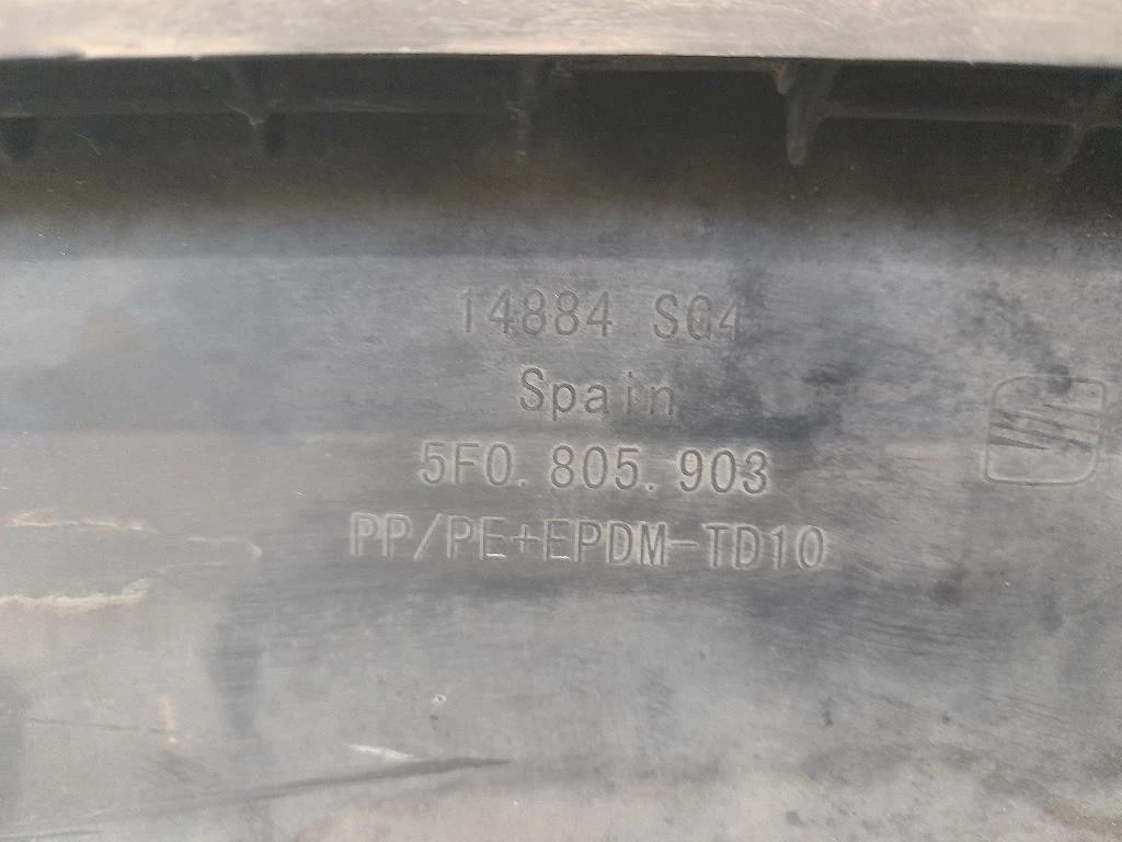 Spoiler Centrale Paraurti ANT 5F0805903 Seat LEON 5F1 2013