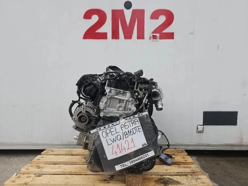 Motore Completo LWQ B16DTE 55596009 Opel Astra K 2016