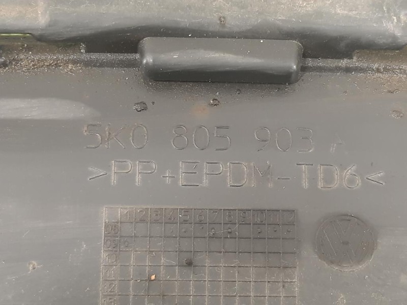 Spoiler Centrale Paraurti ANT 5K0 805 903 Volkswagen GOLF VI 2009