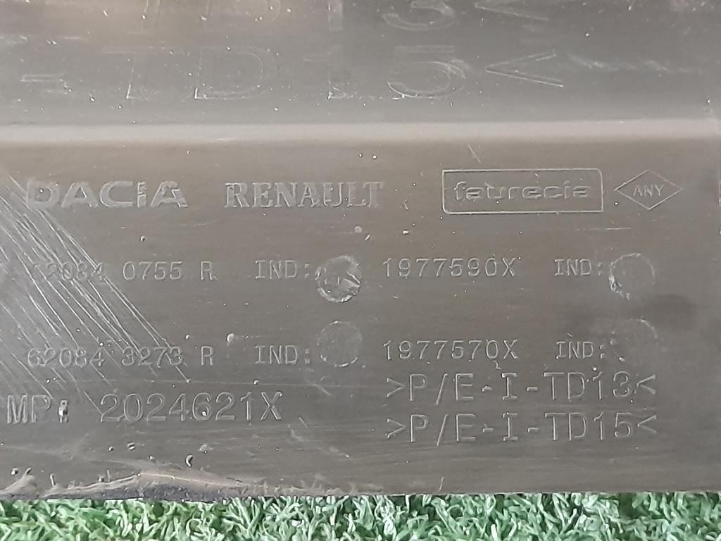 Spoiler Centrale Paraurti INF ANT 620843273R Dacia Duster II 2018