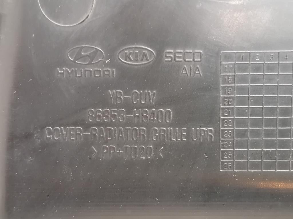 Spoiler Centrale Paraurti SUP ANT 863539-H8400 Kia Stonic 2017