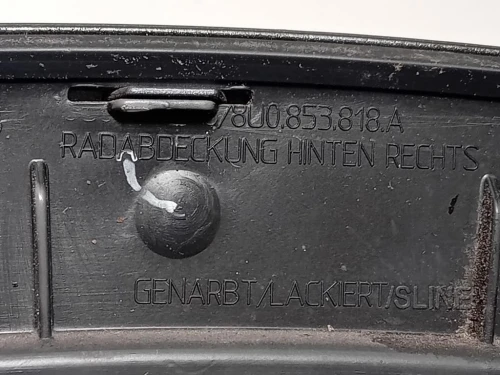 Passaruota POST DX 8U0853818B Audi TT 8J3 2007