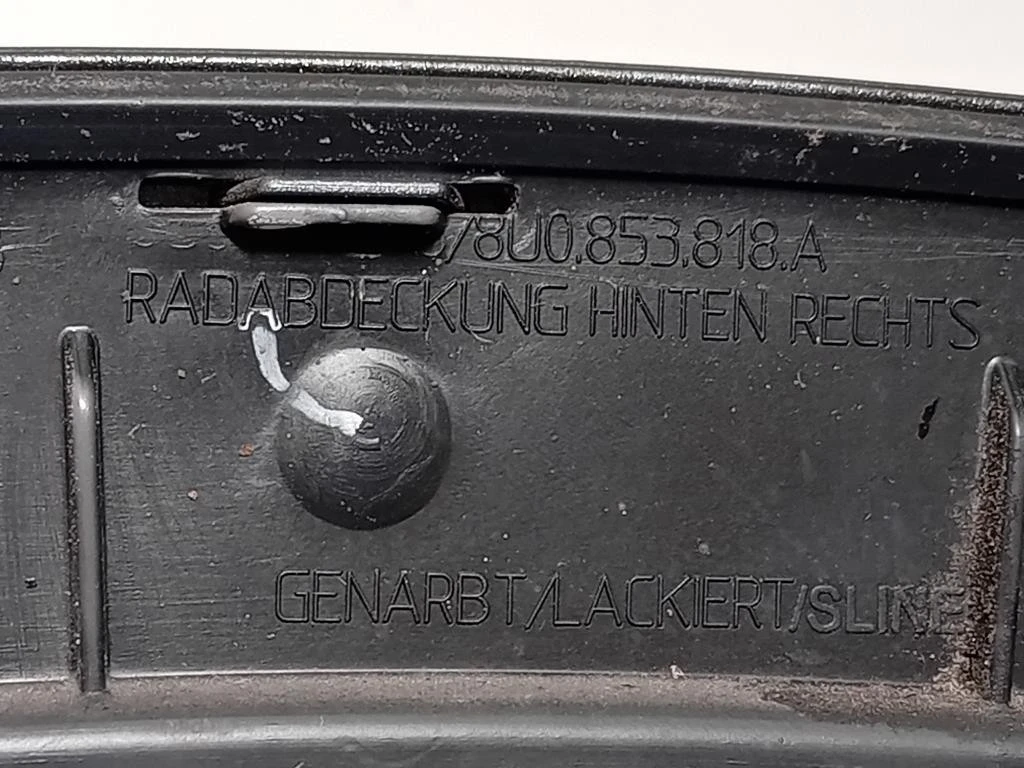 Passaruota POST DX 8U0853818B Audi TT 8J3 2007