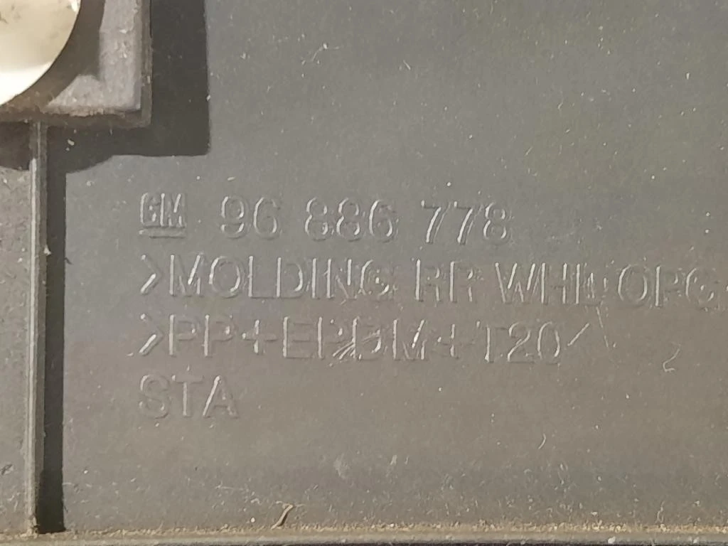 Passaruota POST DX MODANATURA 96886778 Chevrolet Orlando 2011