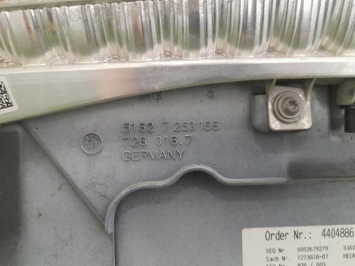 Spoiler Frangivento POST 7263166 Bmw Serie 3 F31 Touring 2012