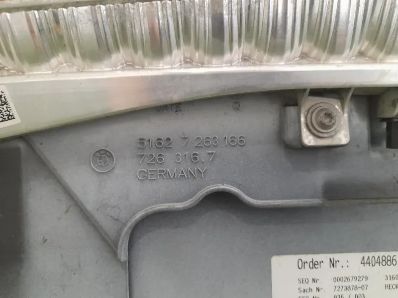 Spoiler Frangivento POST 7263166 Bmw Serie 3 F31 Touring 2012