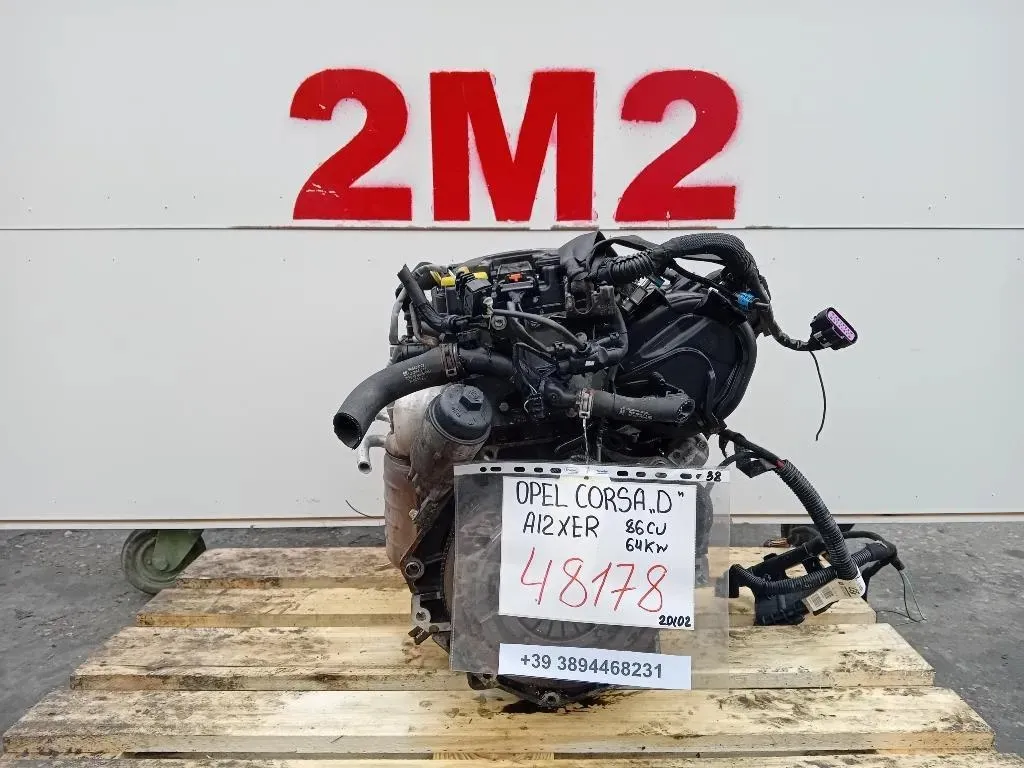 Motore Completo A12XER 86 CV 64 KW Opel Corsa D 2011