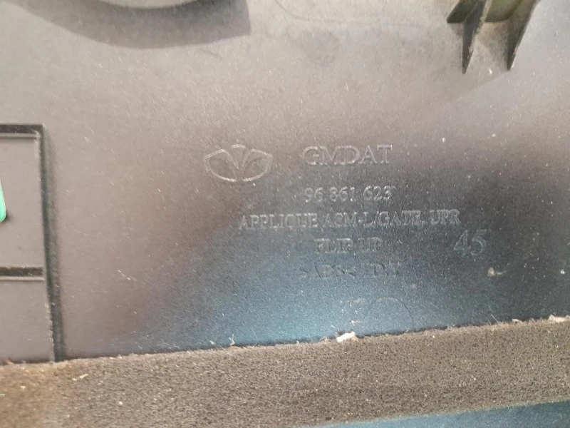 Spoiler Frangivento POST 96969707 Chevrolet Captiva I 2007