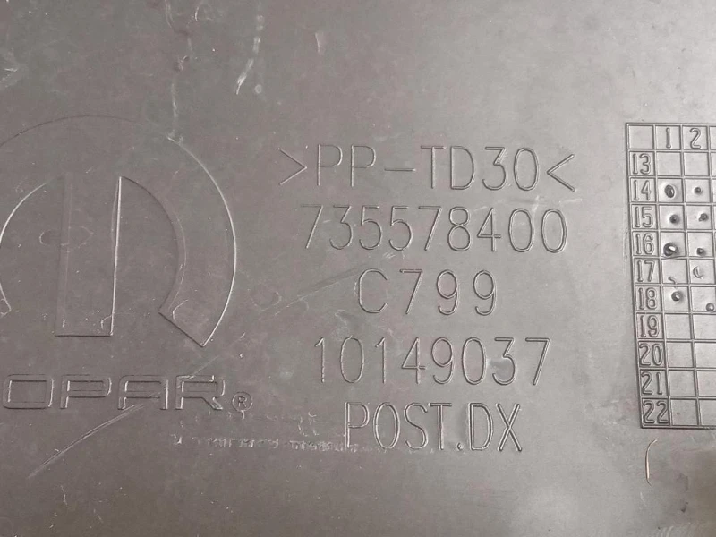 Passaruota POST DX 735578400 Jeep Renegade 2015