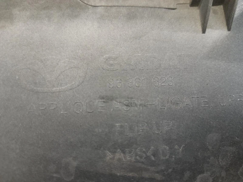 Spoiler Frangivento POST 96861823 Chevrolet Captiva I 2007