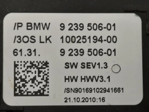ASTA LEVA Cambio 6131 9 239 506-01 Bmw Serie 5 F10 Berlina 2010