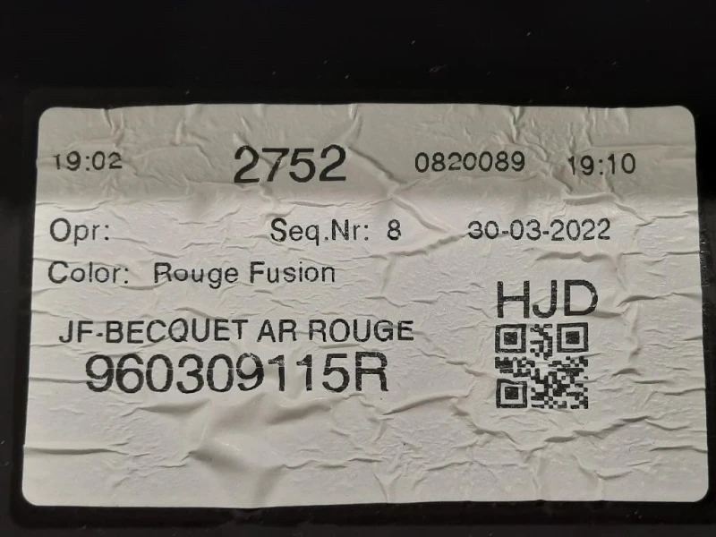 Spoiler Frangivento POST 960309055R Dacia Duster II 2018