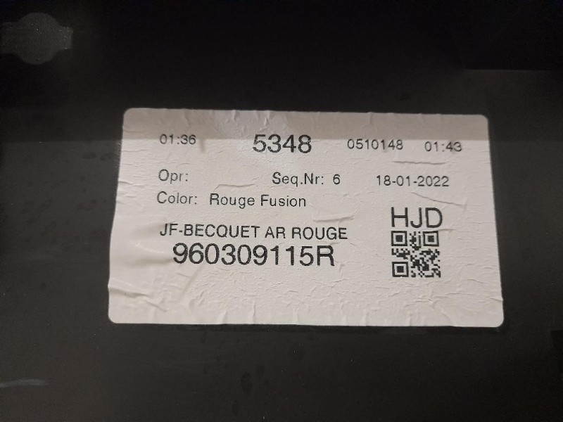 Spoiler Frangivento POST 960309055R Dacia Duster II 2018