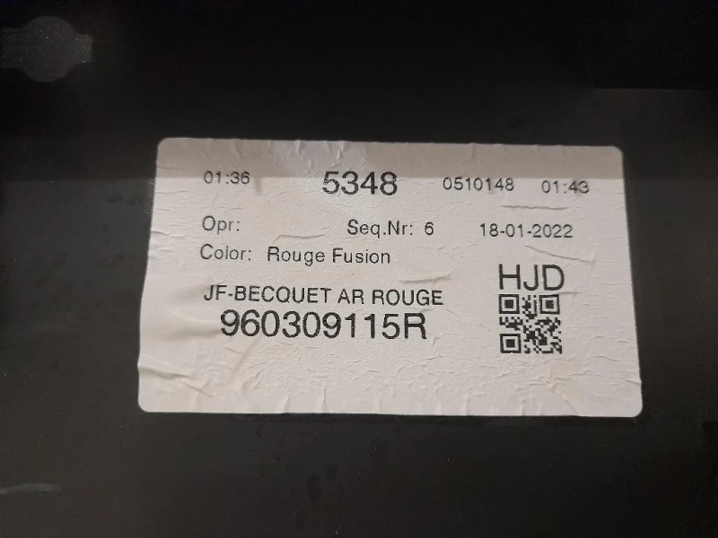 Spoiler Frangivento POST 960309055R Dacia Duster II 2018