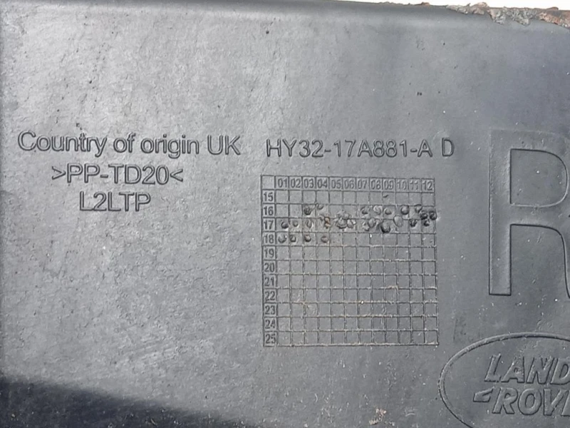 Assorbitore Paraurti POST DX HY32-17A881-A Land Rover Discovery V 2016