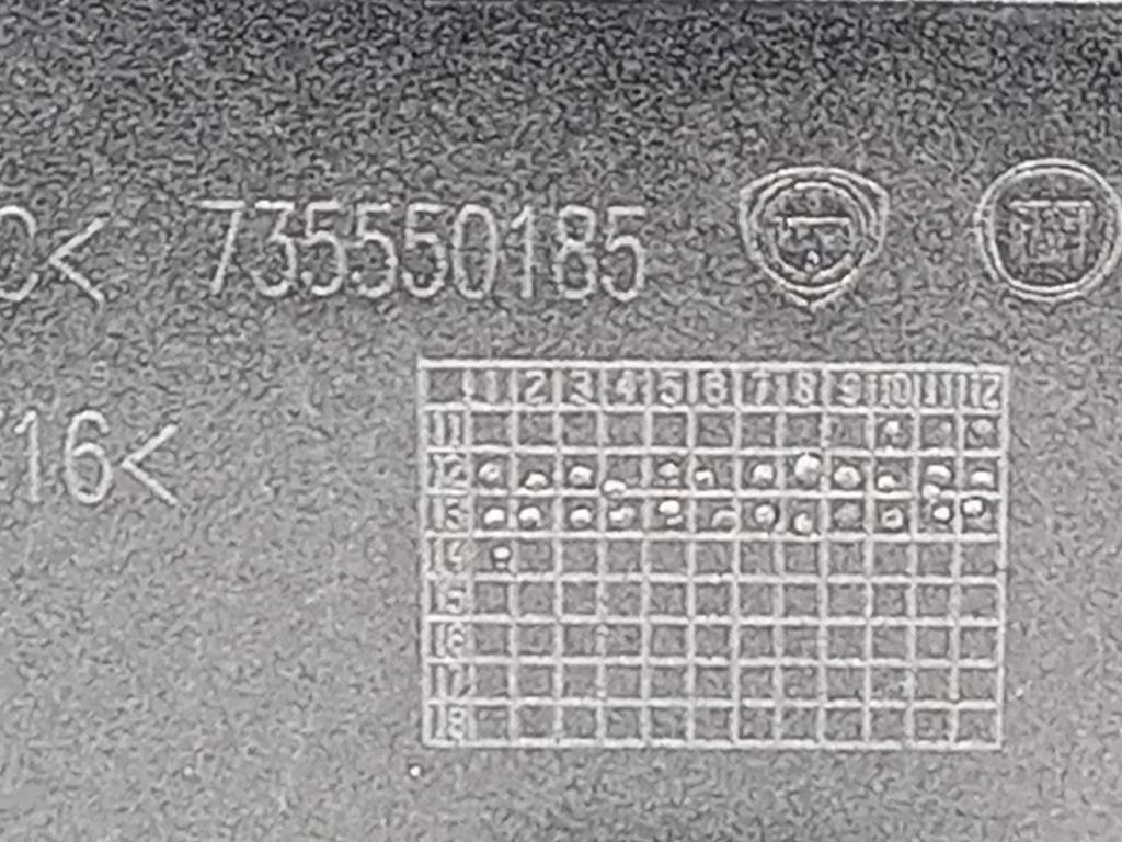 Spoiler Frangivento POST 735550185 Fiat 500L 2013