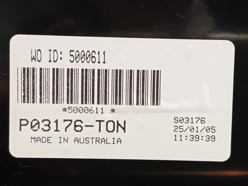 Spoiler Frangivento POST COPERTURA SPOILER FRANGIVENTO POST Ford Focus II 2005