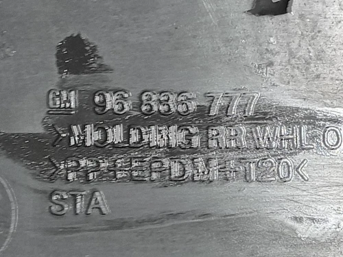 Passaruota POST SX 96886777 Chevrolet Orlando 2011