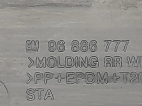 Passaruota POST SX 96886777 Chevrolet Orlando 2011