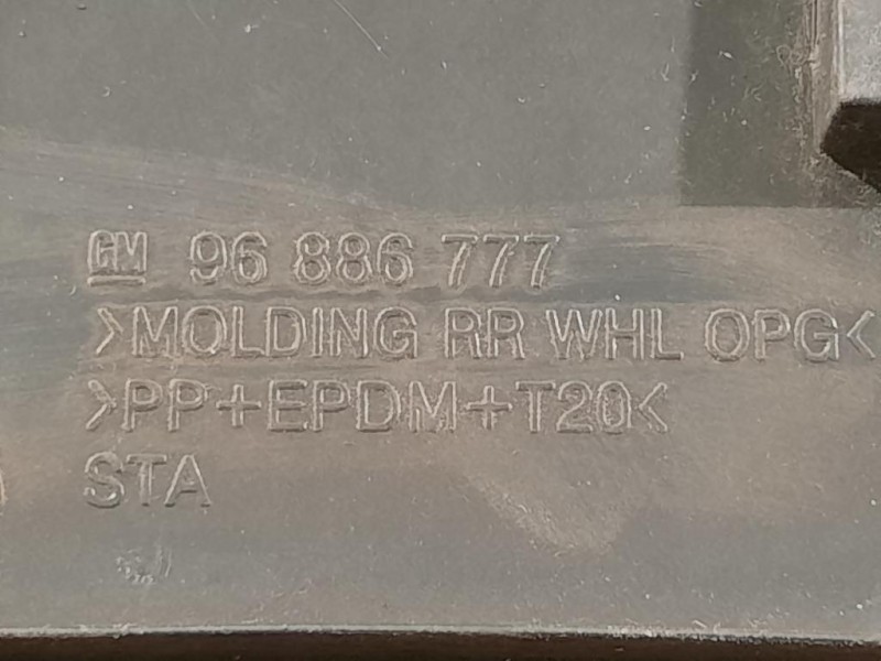 Passaruota POST SX 96886777 Chevrolet Orlando 2011