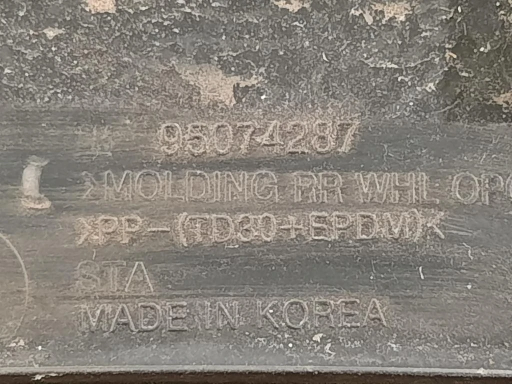 Passaruota POST SX 95074287 Chevrolet Orlando 2011