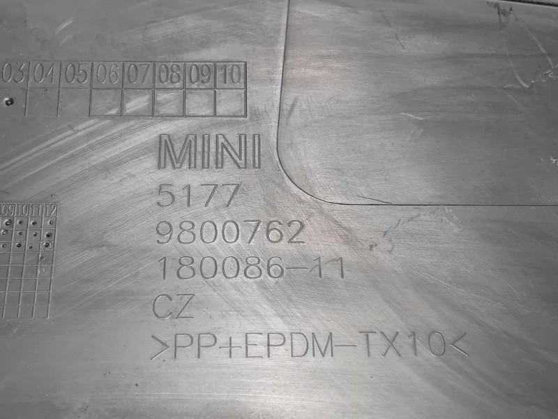 Passaruota POST SX 51179800762 Mini MINI Cooper F56 2014