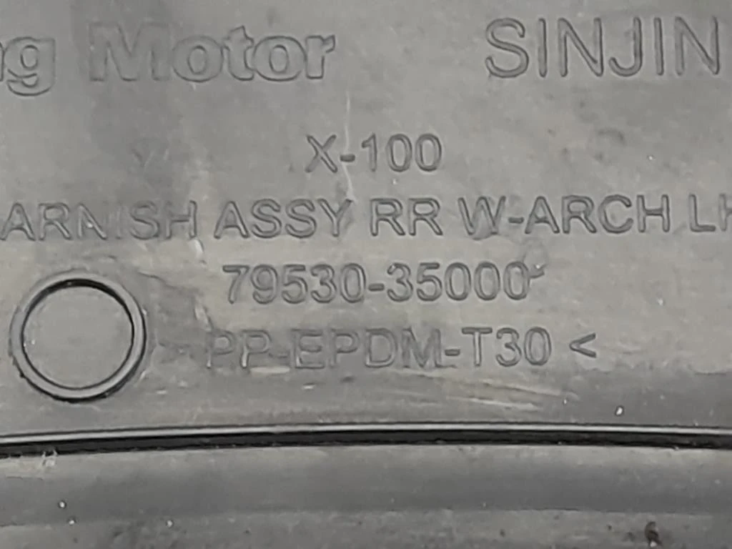 Passaruota POST SX 795630-35000 Ssangyong Tivoli 2015