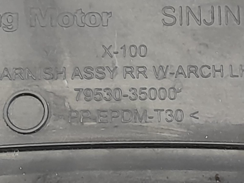 Passaruota POST SX 795630-35000 Ssangyong Tivoli 2015