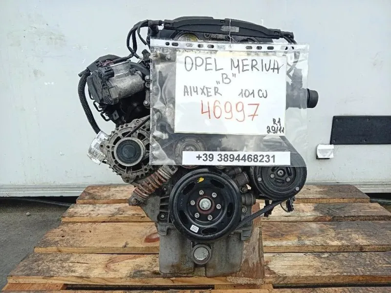 Motore Completo A14XER 101 CV Opel Meriva B 2010