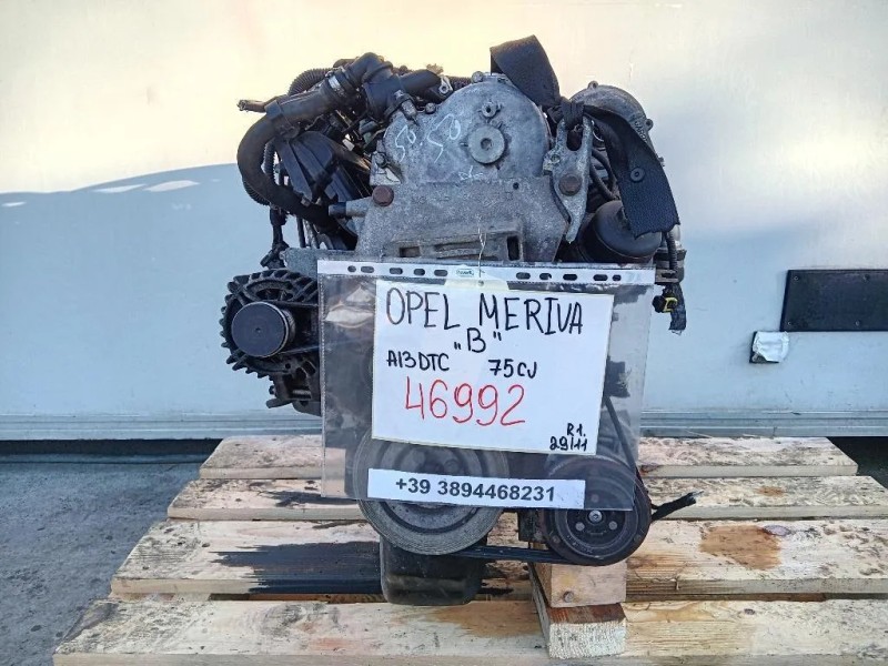 Motore Completo A13DTC 75 CV Opel Meriva B 2010