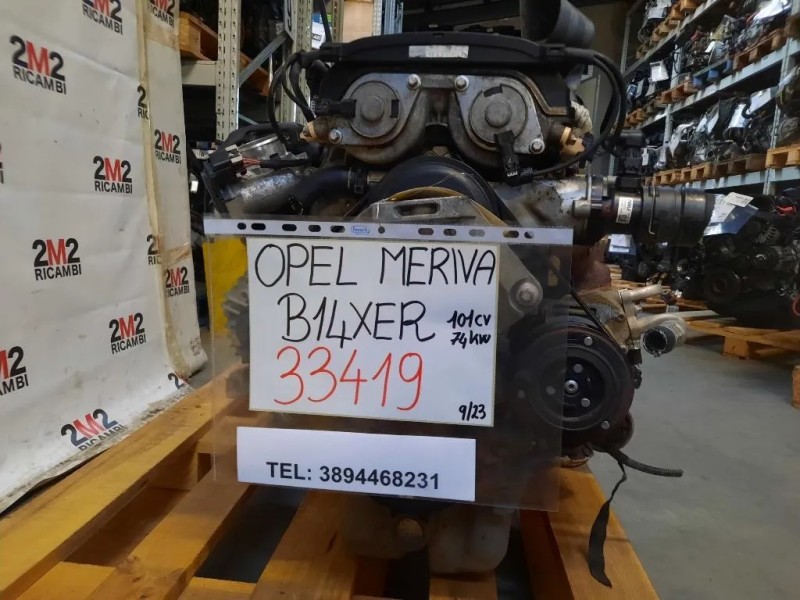 Motore Completo B14XER 101CV 74KW Opel Meriva B 2014