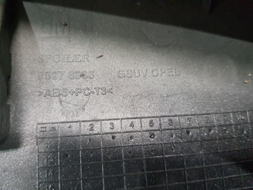 Spoiler Frangivento POST 95287149 Opel Mokka 2013