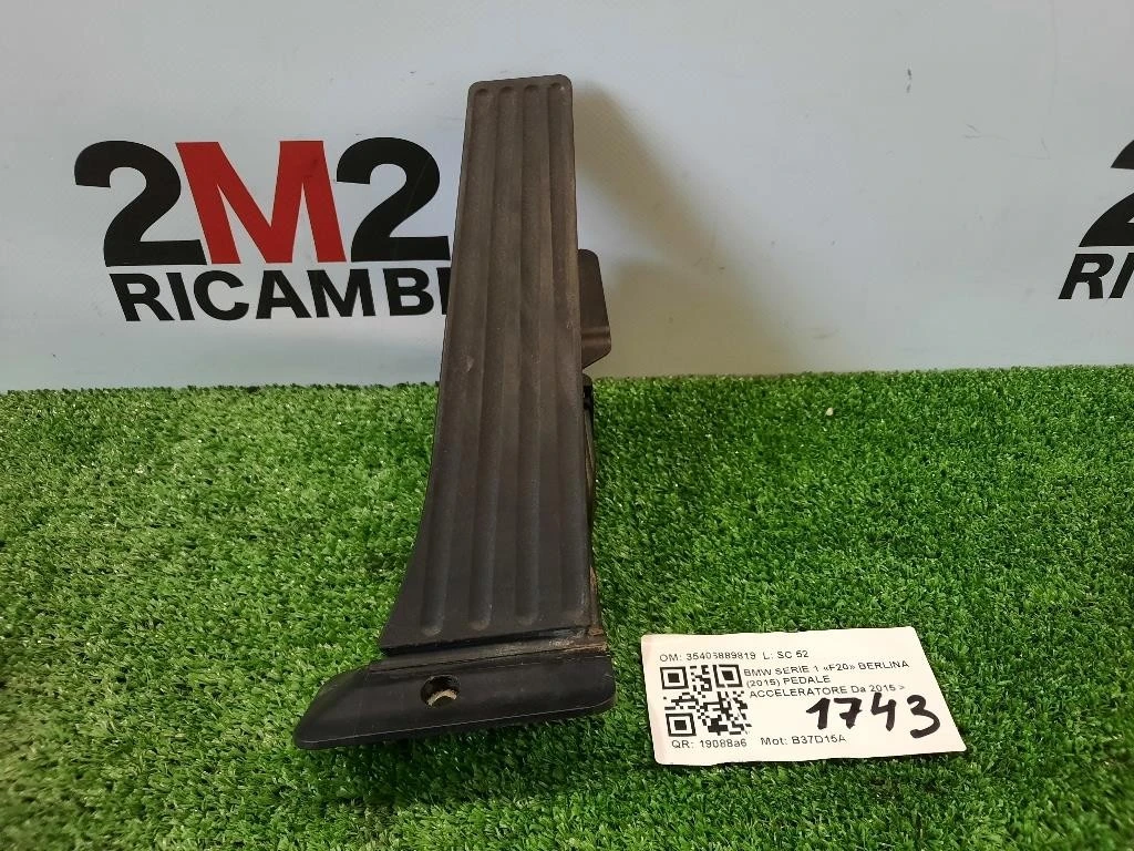 Pedale Acceleratore 35406889819 Bmw Serie 1 F20 Berlina 2015
