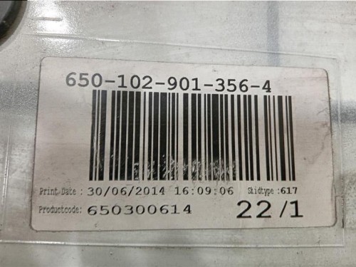 Spoiler Frangivento POST 650300614 Volvo V40 II 2012