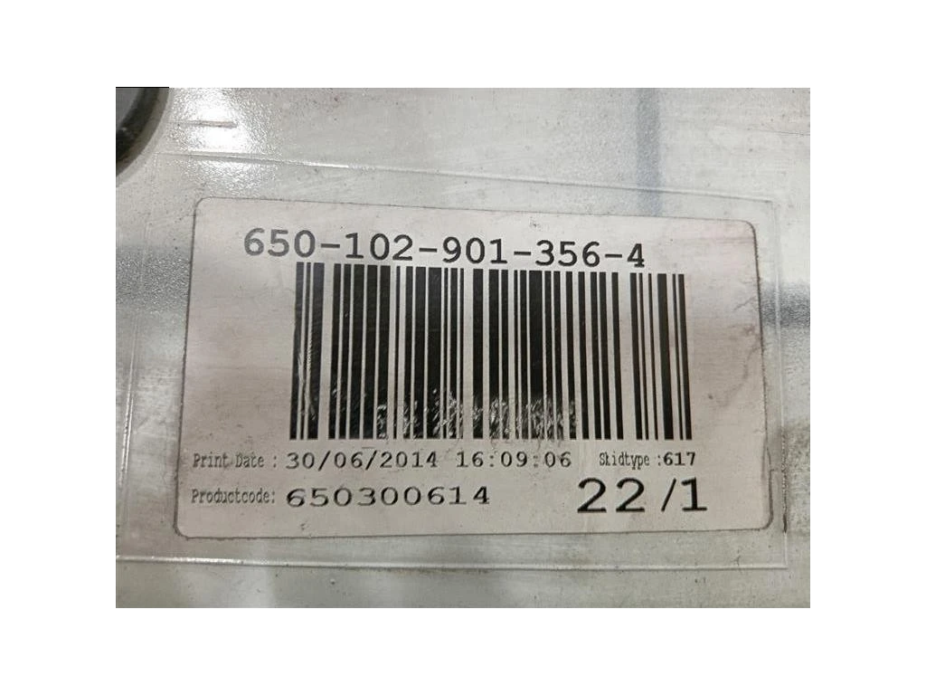 Spoiler Frangivento POST 650300614 Volvo V40 II 2012