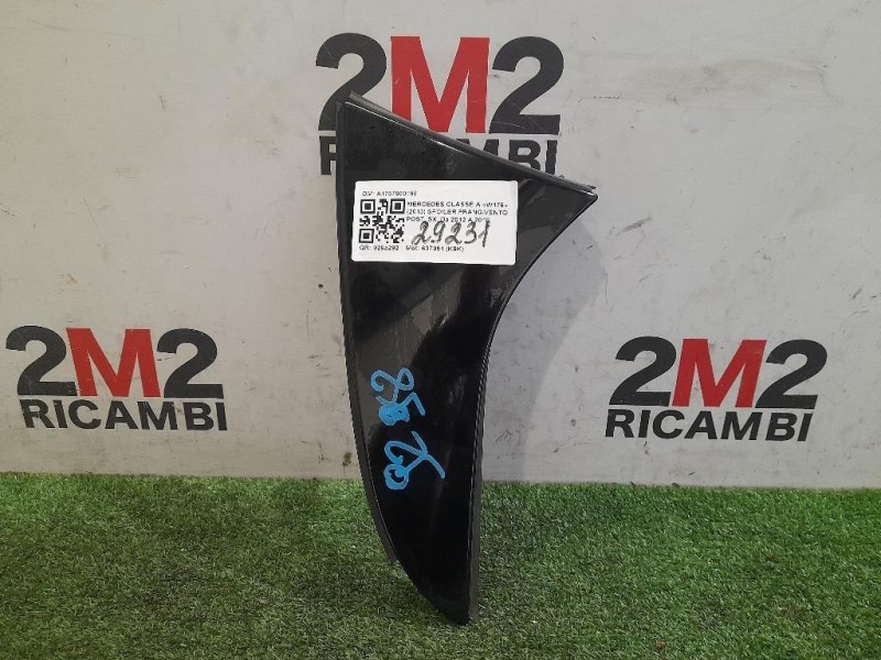 Spoiler Frangivento POST SX A1767900188 Mercedes Classe A W176 2013