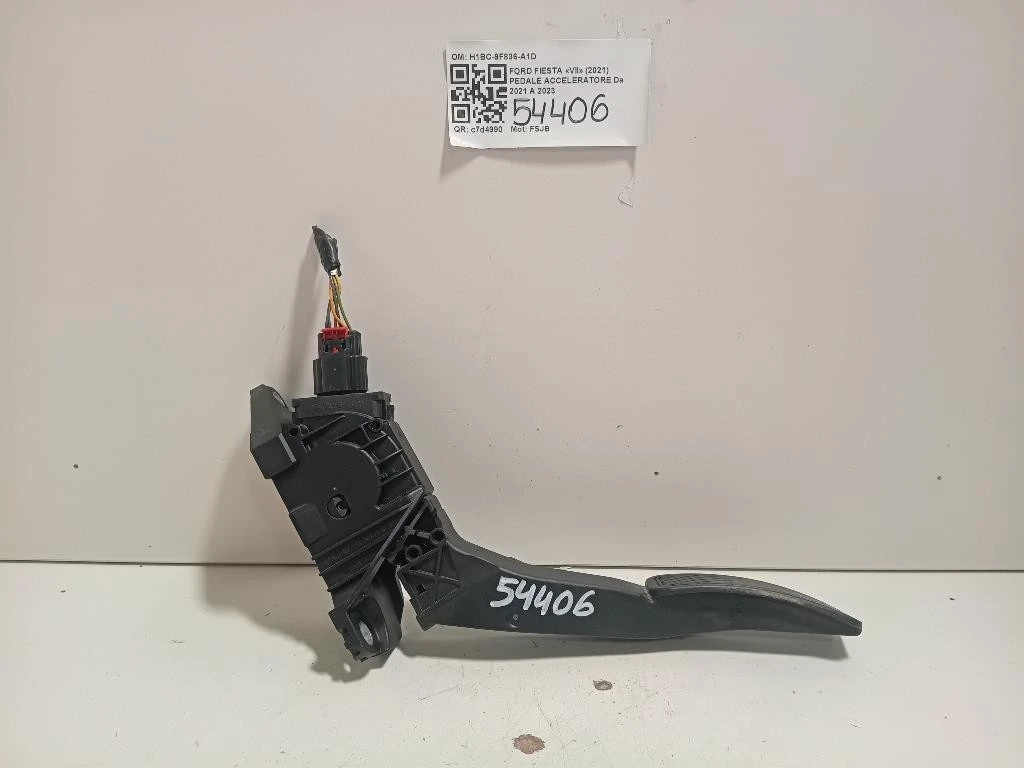 Pedale Acceleratore H1BC-9F836-A1D Ford Fiesta VII 2021