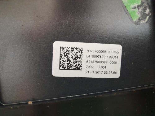 Spoiler Frangivento SUP POST A2137900088 Mercedes Classe E S213 SW 2016