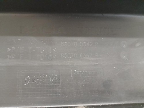 Spoiler Paraurti INF POST 850700542R Dacia Duster II 2018