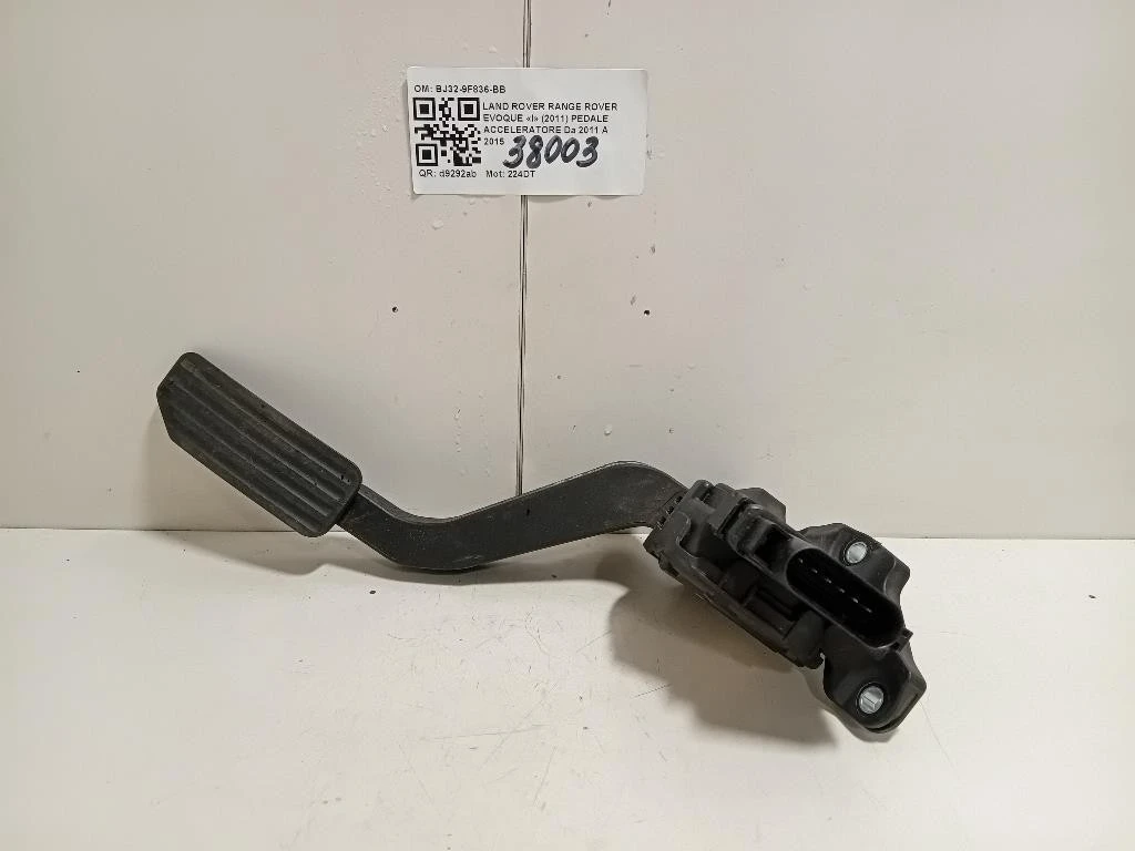 Pedale Acceleratore BJ32-9F836-BB Land Rover Range Rover Evoque I 2011