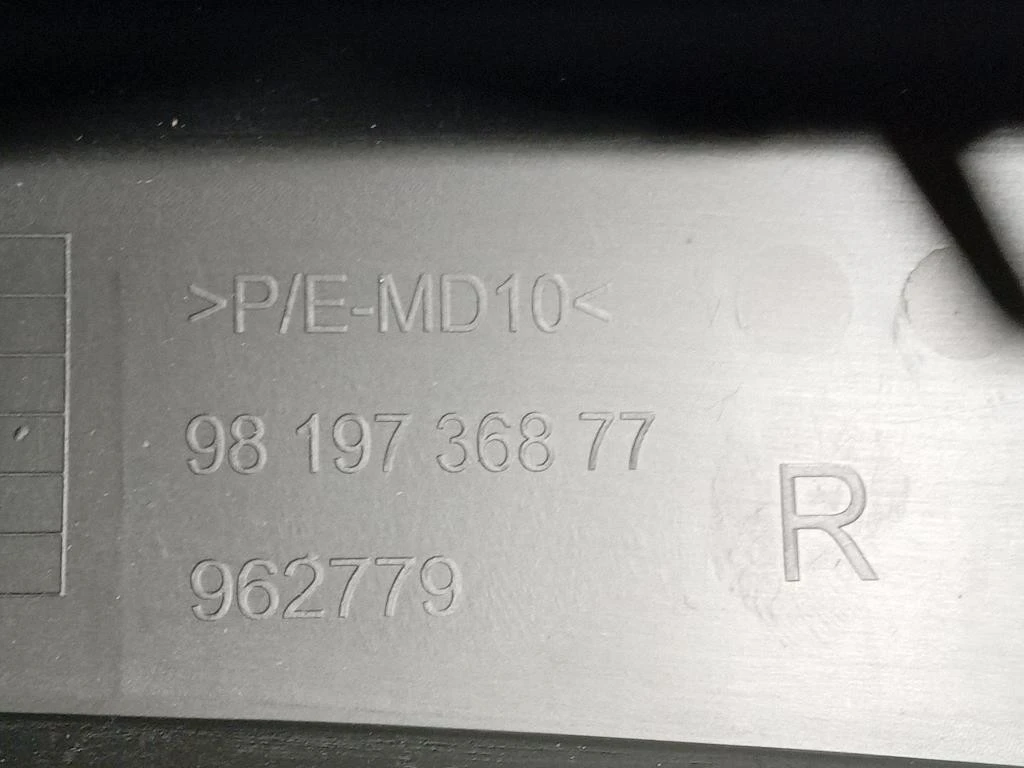 Spoiler Paraurti ANT DX 9819736877 Citroen DS7 Crossback 2017