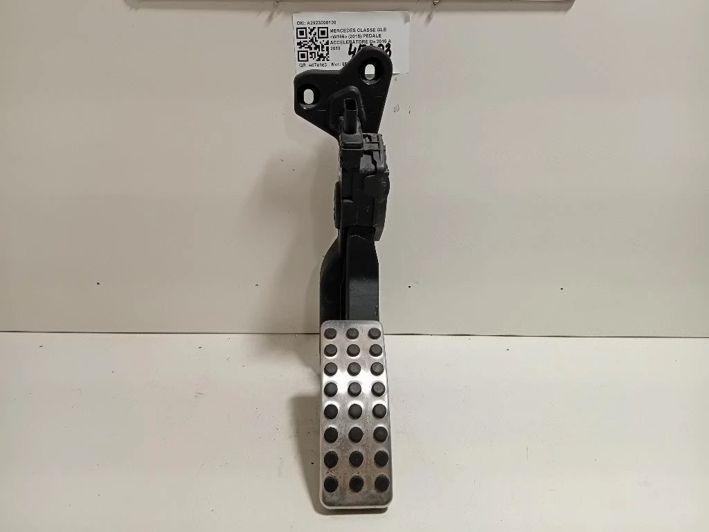 Pedale Acceleratore A2923000100 Mercedes Classe GLE W166 2015