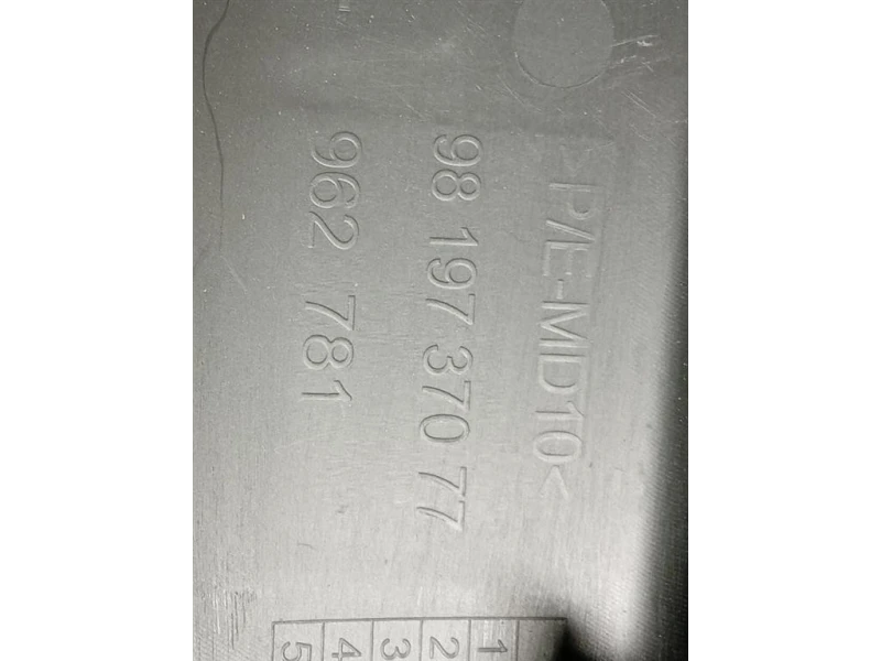 Spoiler Paraurti ANT SX 9819737077 Citroen DS7 Crossback 2017