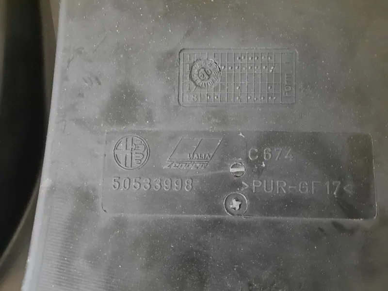 Spoiler Paraurti POST 50533998 Alfa Romeo Giulietta 2016