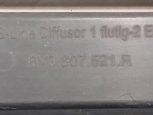 Spoiler Paraurti POST 8V3807521R Audi A3 8VA Sportback 2012