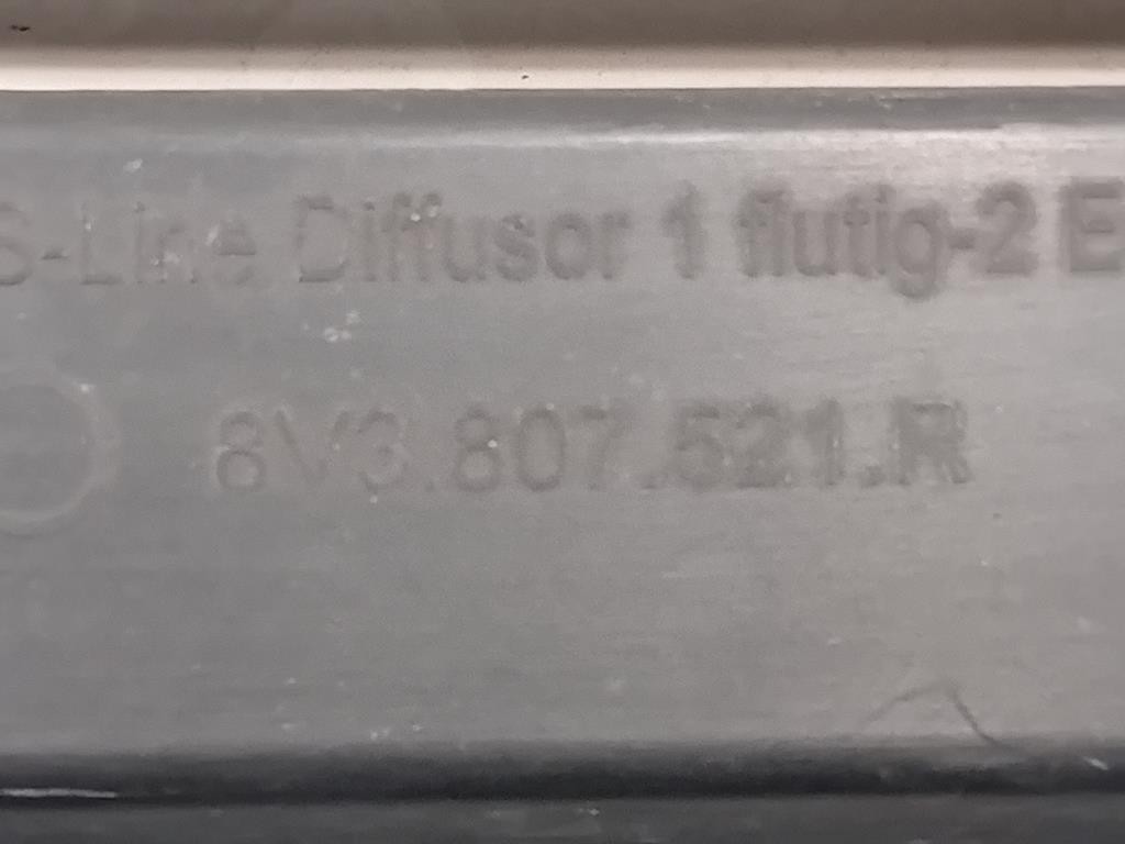 Spoiler Paraurti POST 8V3807521R Audi A3 8VA Sportback 2012