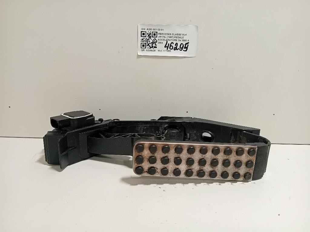 Pedale Acceleratore A203 301 00 01 Mercedes Classe SLK R170 1997