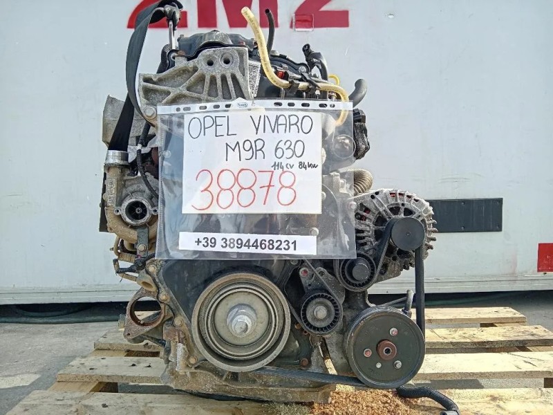 Motore Completo M9R 630 114CV 84KW Opel Vivaro A 2007